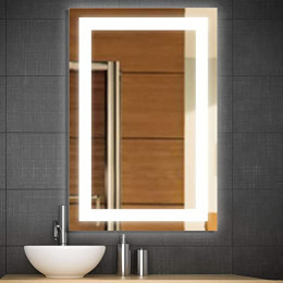 Зеркало в ванную с подсветкой Аделина 55х80 см
